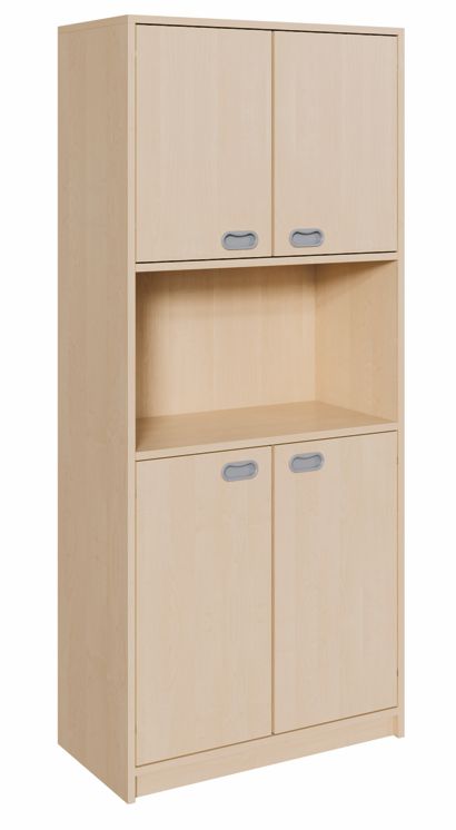 K Kombinationsschrank 180 cm, 4 Türen, 2 Breiten